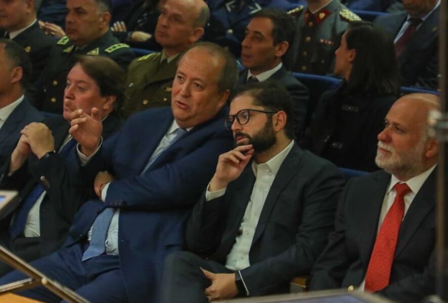 Ángel Valencia y Gabriel Boric