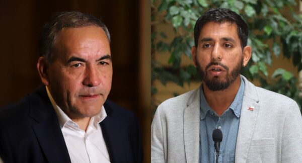 Fidel Espinoza y Jorge Brito