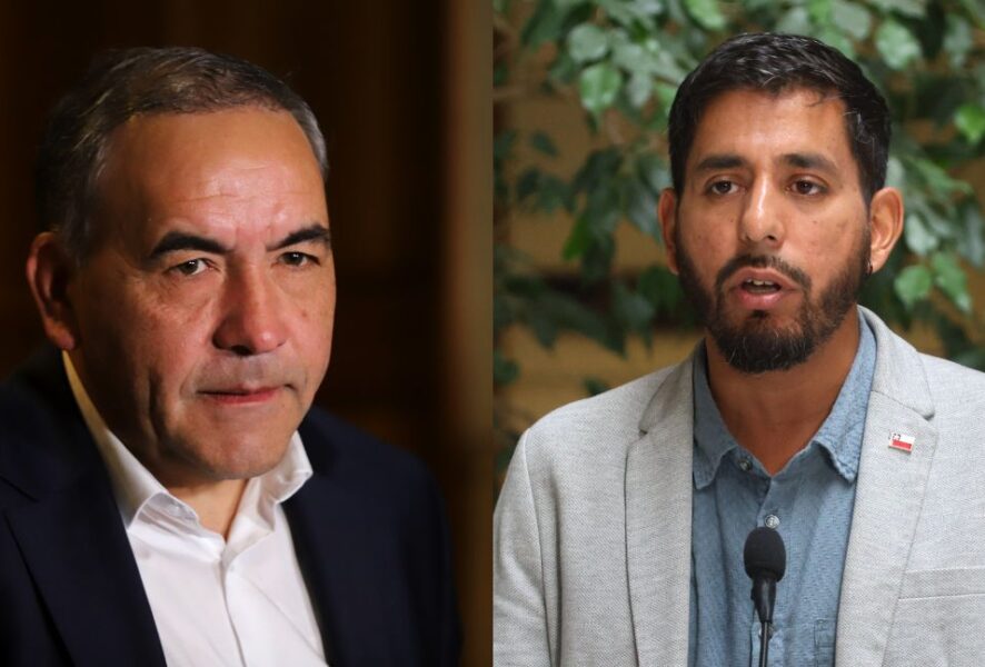 Fidel Espinoza y Jorge Brito