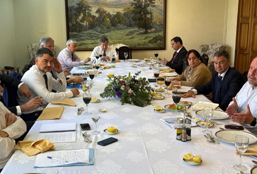 Almuerzo Alfredo Moreno oposición