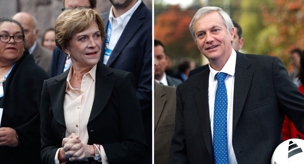 Evelyn Matthei y José Antonio Kast
