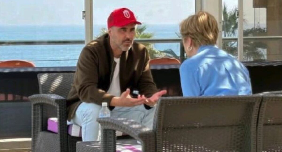 Evelyn Matthei y Claudio Bravo