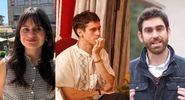 ´Los hermanos Matilde y Emilio Salinas Tohá, y José Antonio Kast Adriasola.