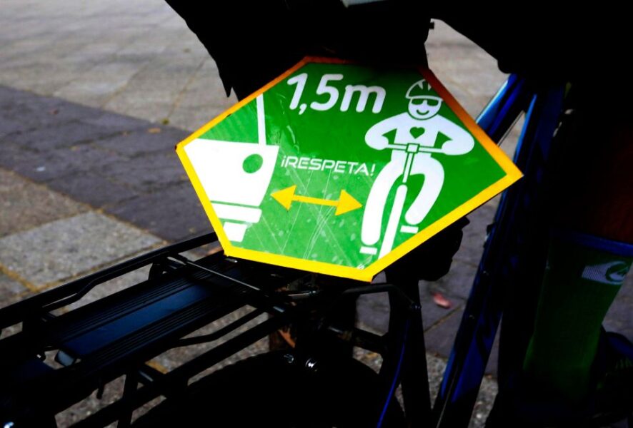 Disputa por ciclistas en Lo Curro