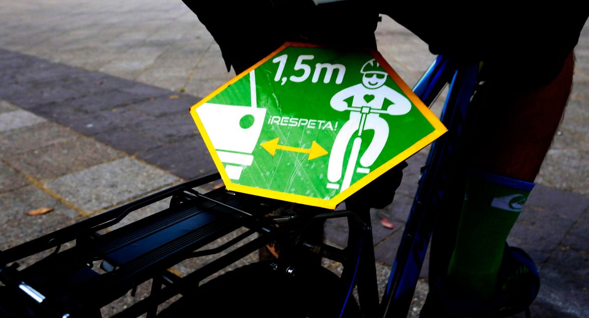 Disputa por ciclistas en Lo Curro