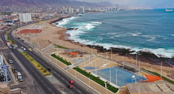 Nuevo borde costero de Antofagasta