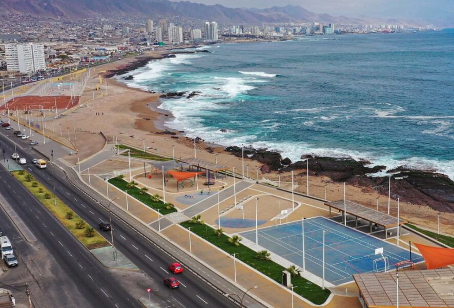 Nuevo borde costero de Antofagasta