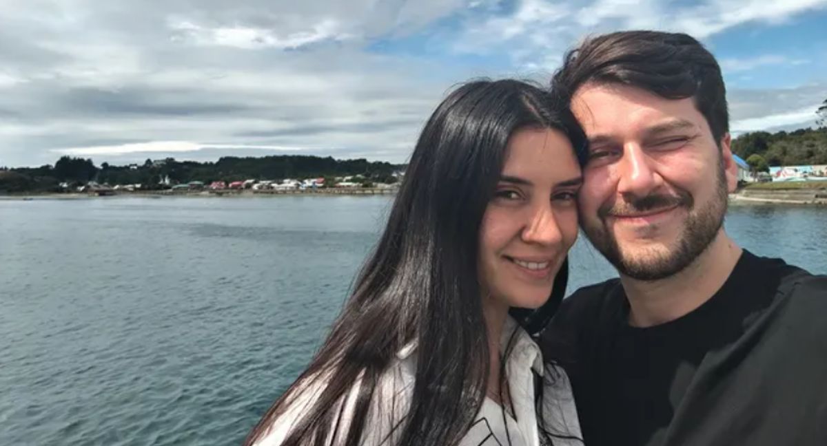 Fiona Bonati y Simón Boric