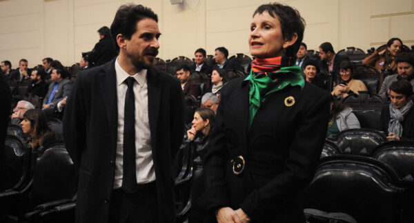 Gonzalo Winter y Carolina Tohá
