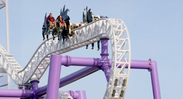 La nueva montaña rusa de Fantasilandia