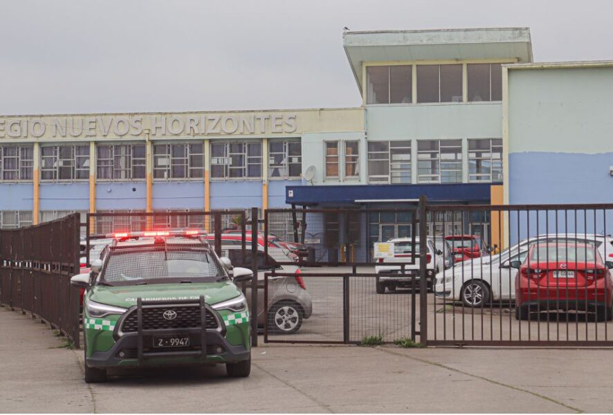 Colegio Nuevos Horizontes de San Pedro de la Paz retomó clases tras tiroteo pero con baja asistencia