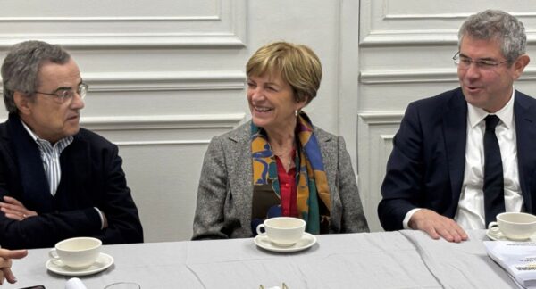 Evelyn Matthei, René Cortázar y Andrés Jouannet