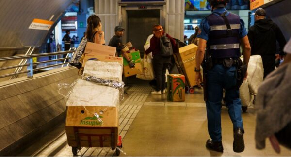 Comercio Ambulante en el Metro