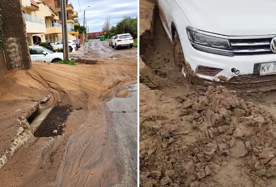 Vecinos alertan de un posible nuevo socavón en Reñaca
