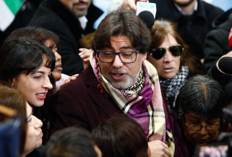 Seguidores de Daniel Jadue protagonizaron una pelea con periodistas