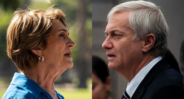 Evelyn Matthei y José Antonio Kast