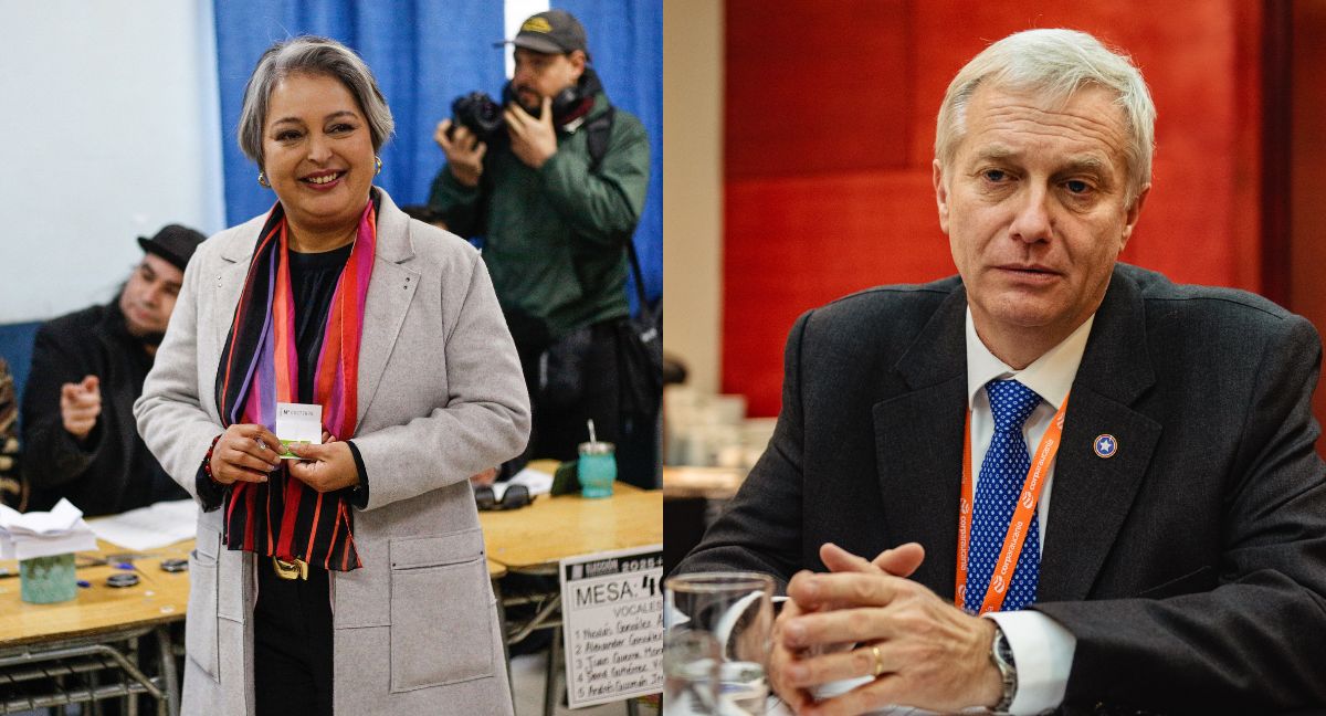 Evelyn Matthei y José Antonio Kast