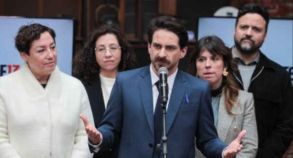 Gonzalo Winter y dirigentes de Chile Vamos
