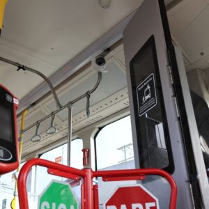 Pago del transporte público con reconocimiento facial
