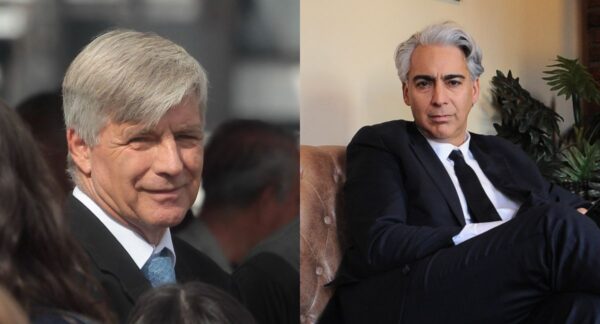 Harold Mayne-Nicholls y Marco Enríquez-Ominami