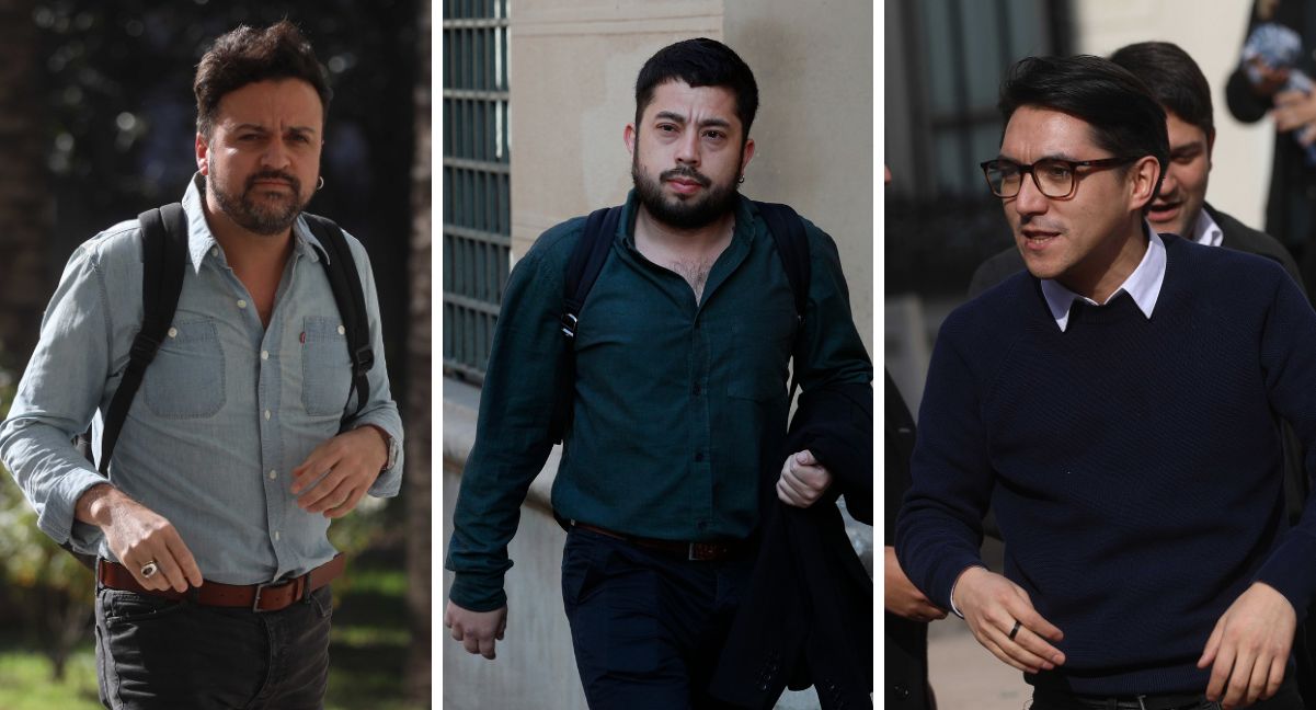 Ignacio Achurra, Marco Velarde y Tomás Laibe