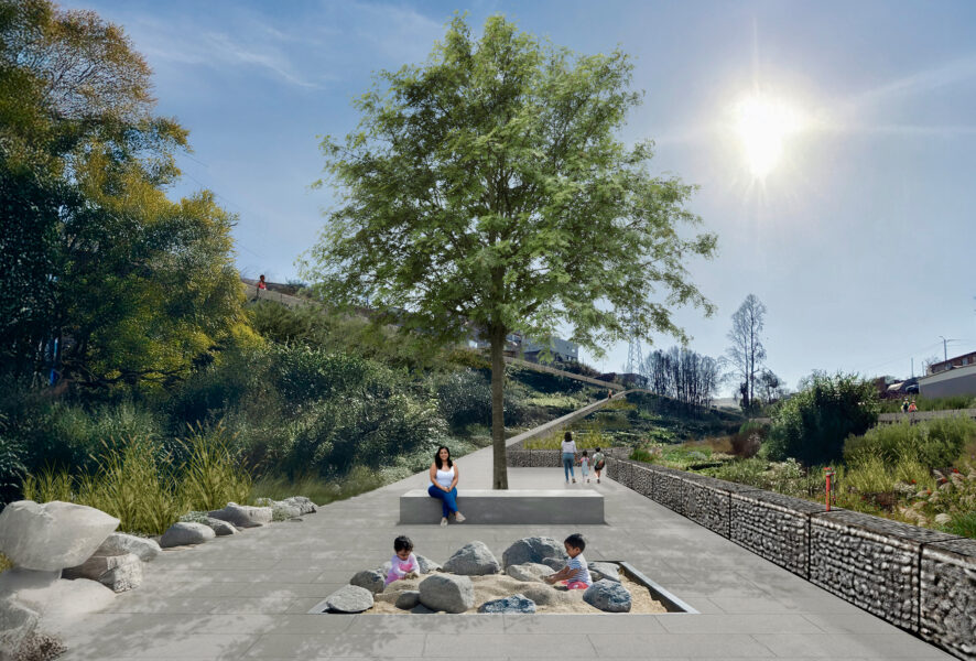 Nuevo parque en zona afectada por el megaincendio de Viña del Mar