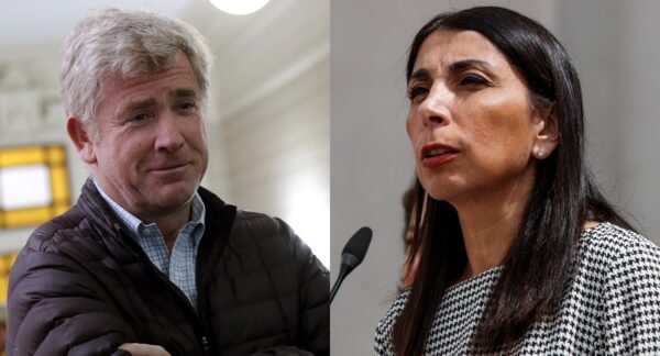 Jorge Luchsinger Mackay y Karla Rubilar