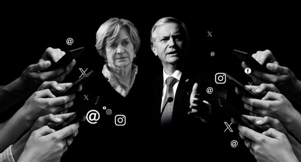 Evelyn Matthei y José Antonio Kast