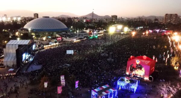 Vecinos del Parque O'Higgins por Lollapalooza