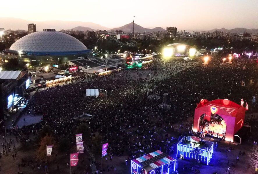 Vecinos del Parque O'Higgins por Lollapalooza