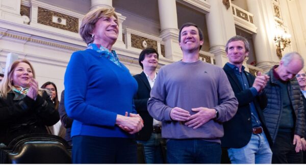 Evelyn Matthei y presidentes de Chile Vamos