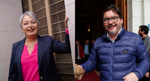 Jeannette Jara y Marcos Barraza