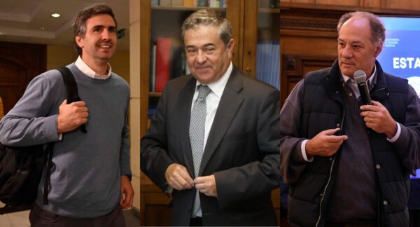 Diego Paulsen, Juan Antonio Coloma y Juan Sutil