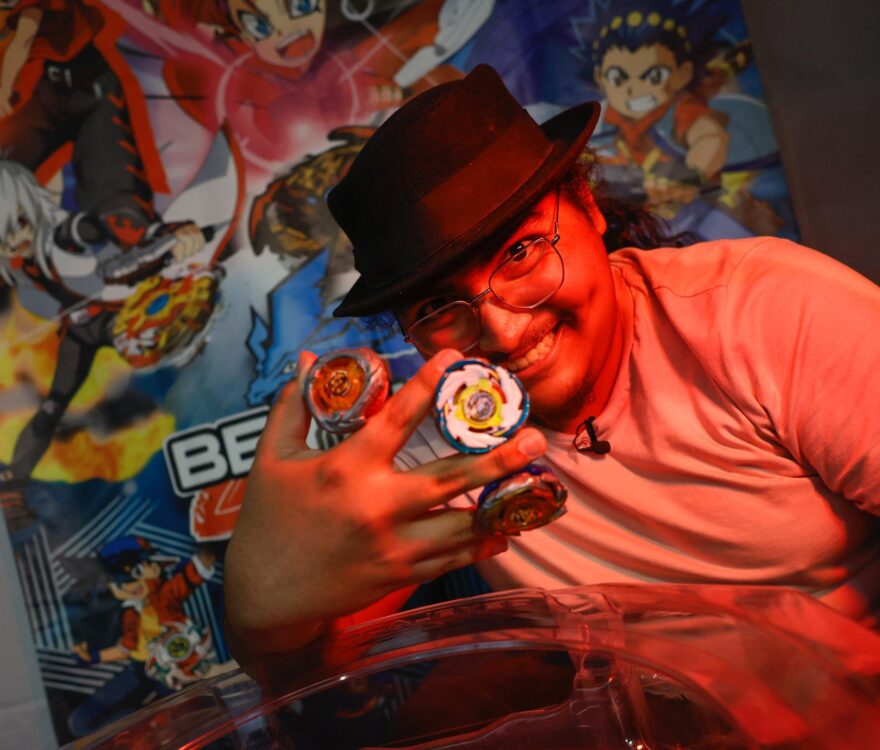 El coleccionista Beyblade