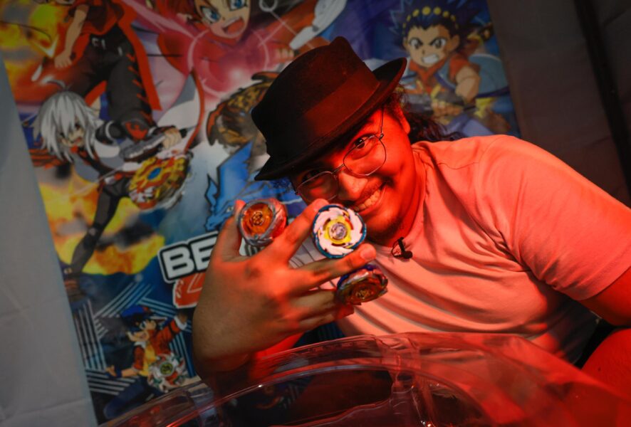El coleccionista Beyblade