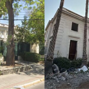 Casa en la que vivió Pinochet en Providencia fue demolida