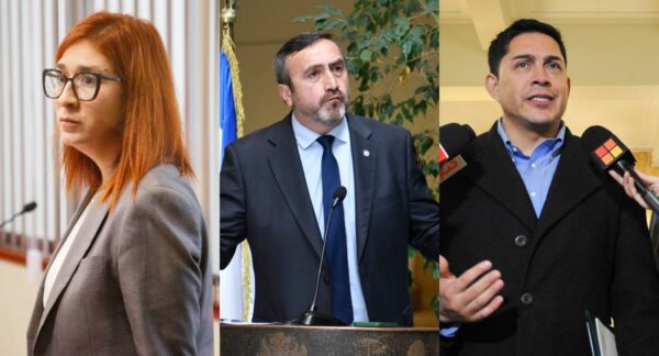 Catalina Pérez, Francisco Pulgar y Jorge Durán