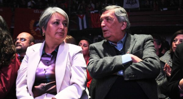 Jeannette Jara y Lautaro Carmona