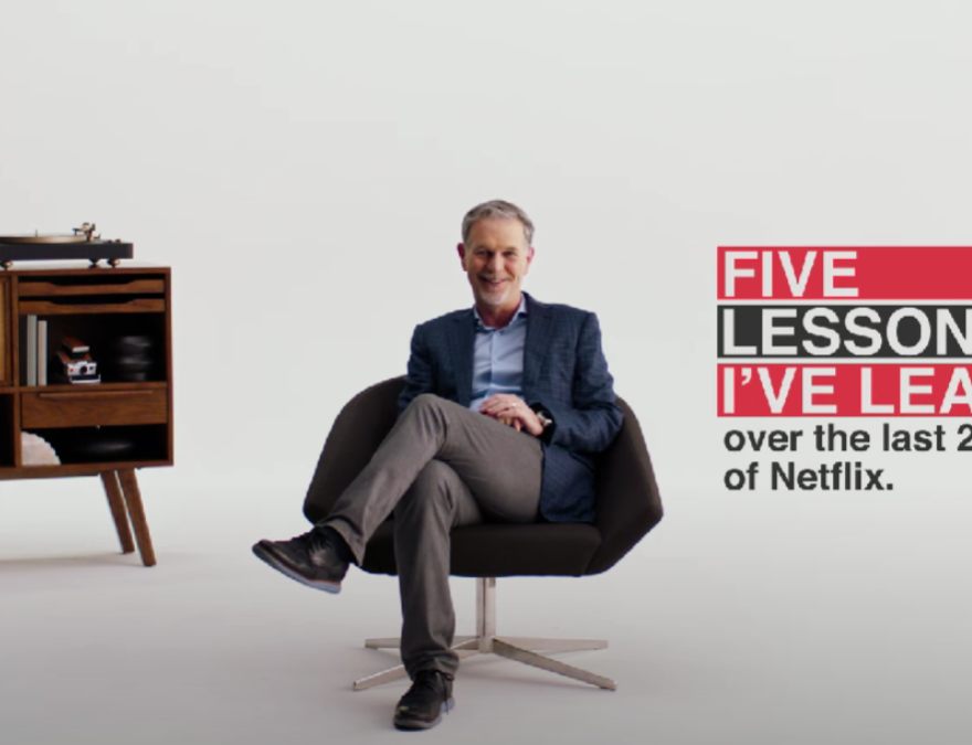 Reed Hastings, CEO de Netflix.