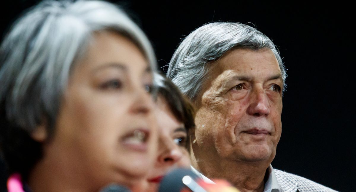 Jeannette Jara y Lautaro Carmona