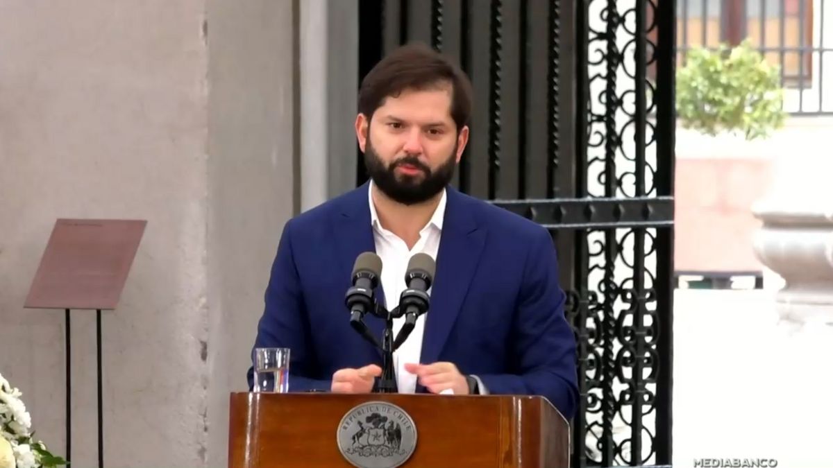 VIDEO | Boric protagoniza sentido momento con su hija en La Moneda: corrió a abrazarla