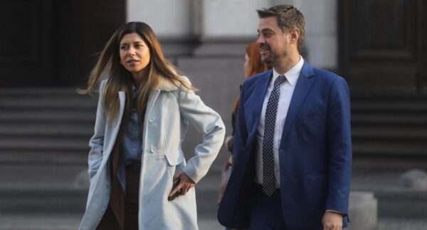 Daniel Manouchehri y Daniella Cicardini