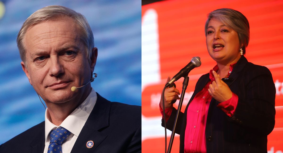 José Antonio Kast y Jeannette Jara