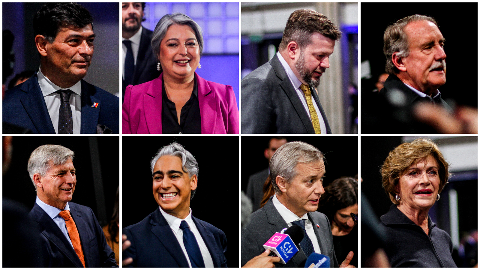 A tres semanas de la elección: sigue en vivo el debate presidencial de Canal 13 de los ocho candidatos a La Moneda