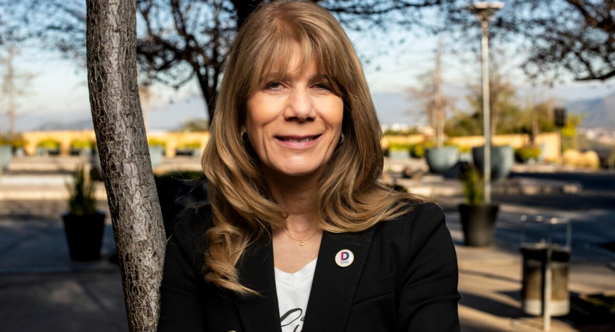 Ximena Rincón, senadora y presidenta del Partido Demócratas.
