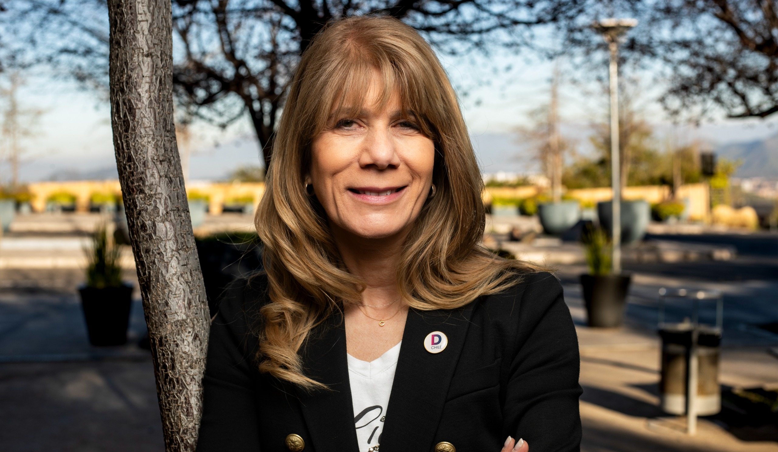 Ximena Rincón, senadora y presidenta del Partido Demócratas.