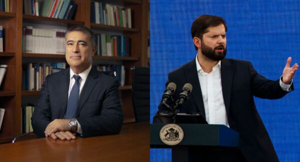 Mario Desbordes y Gabriel Boric