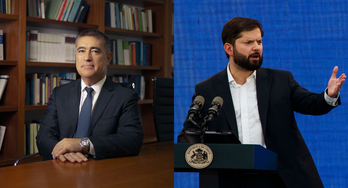 Mario Desbordes y Gabriel Boric