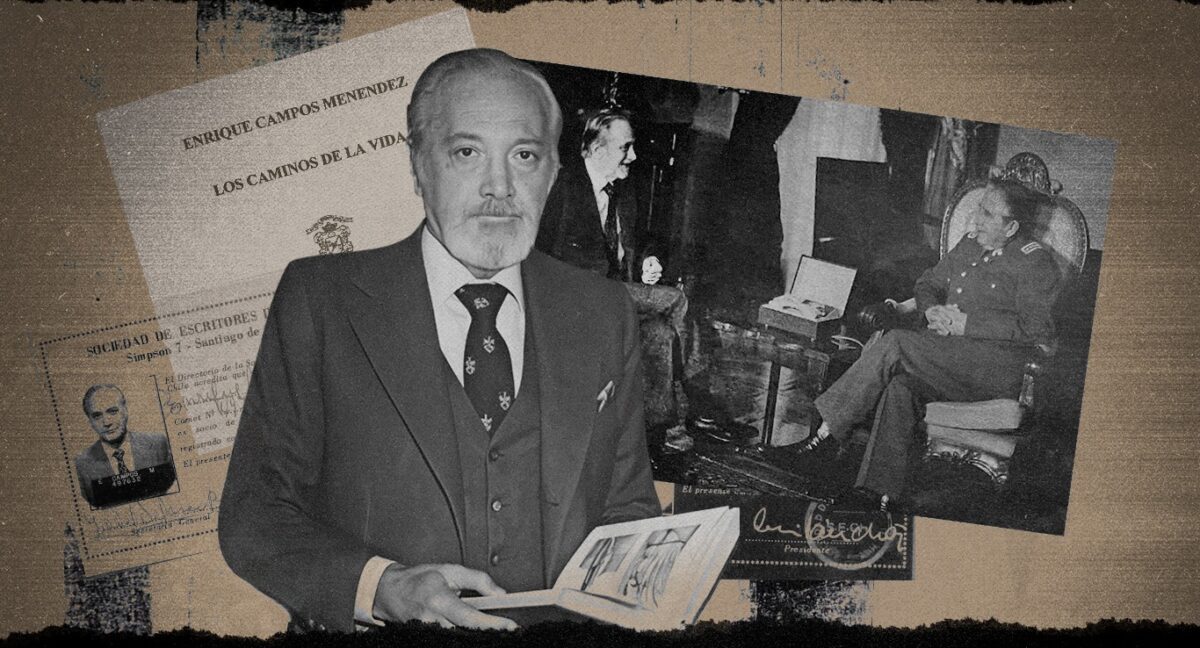 El ahijado literario de Pinochet y el polémico premio con José Donoso
