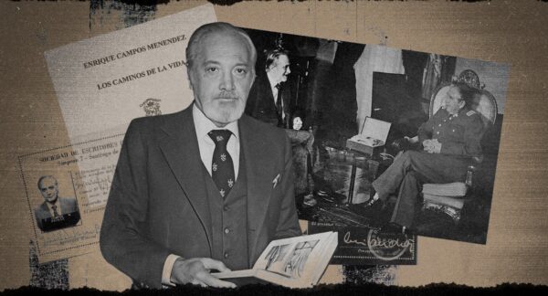 El ahijado literario de Pinochet y el polémico premio con José Donoso